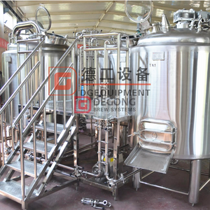 Equipamento industrial turnkey da fabricação de cerveja de revestimento 2000L para venda